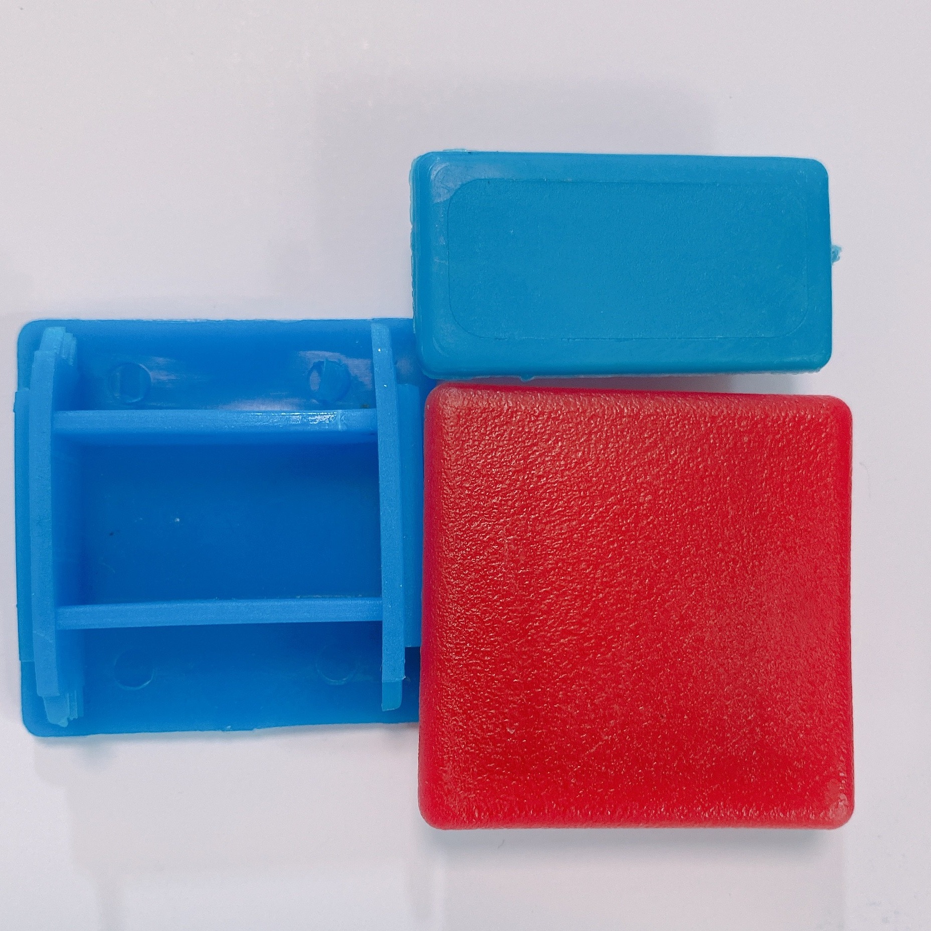 PVC Plastic Cover Superstrut End Caps Channel 41x82mm Female Profile Steel