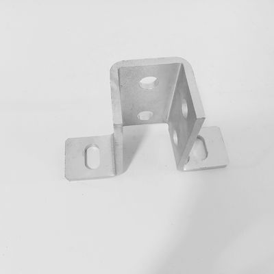 Post Bases Single Strut Channel Fittings 8in Electroplated 6 Holes