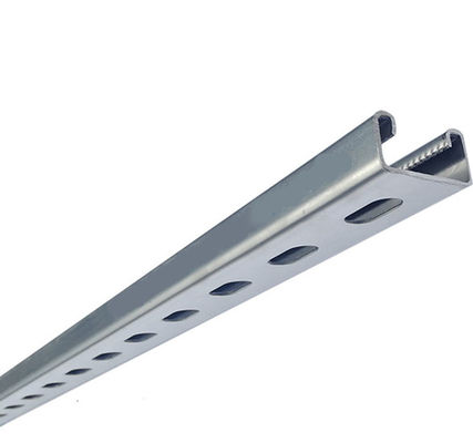 Easy Installation Slotted Hot Dip Galvanized Steel U Channel For ...