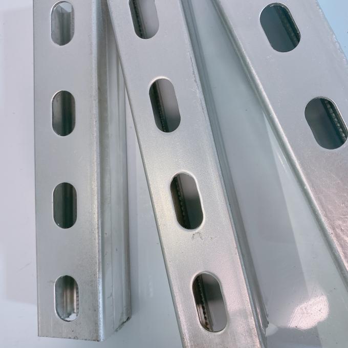 304 ASTM Vertical C Metal Strut Channel Integrated Galvanized Steel