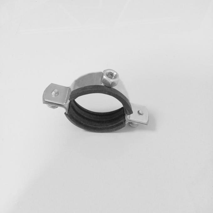 Vibration Damping Pipe Routing Clamps Zinc Plated Mounting Strut